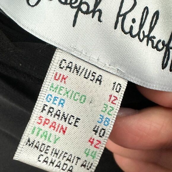 euc Joseph Ribkoff, Size 10 Long Sleeve Shirt - Picture 5 of 6